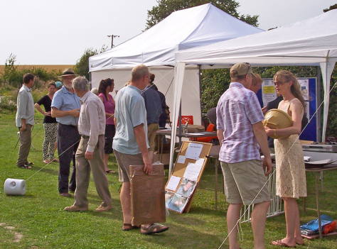 Freecycle event with band