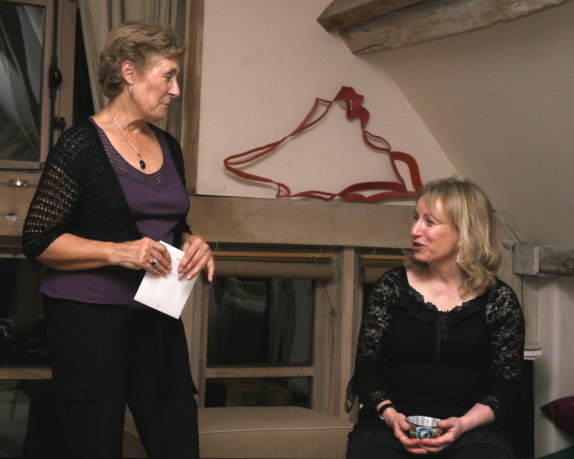Angela and Sarah
